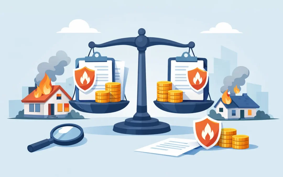How to Compare Fire Insurance Deductibles