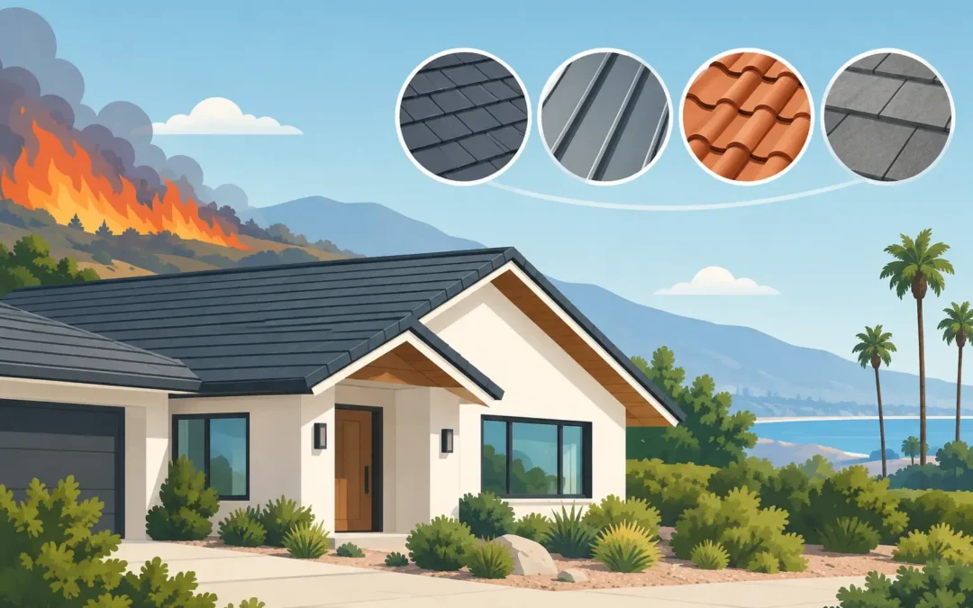 Fire Resistant Roof Materials for California Homes